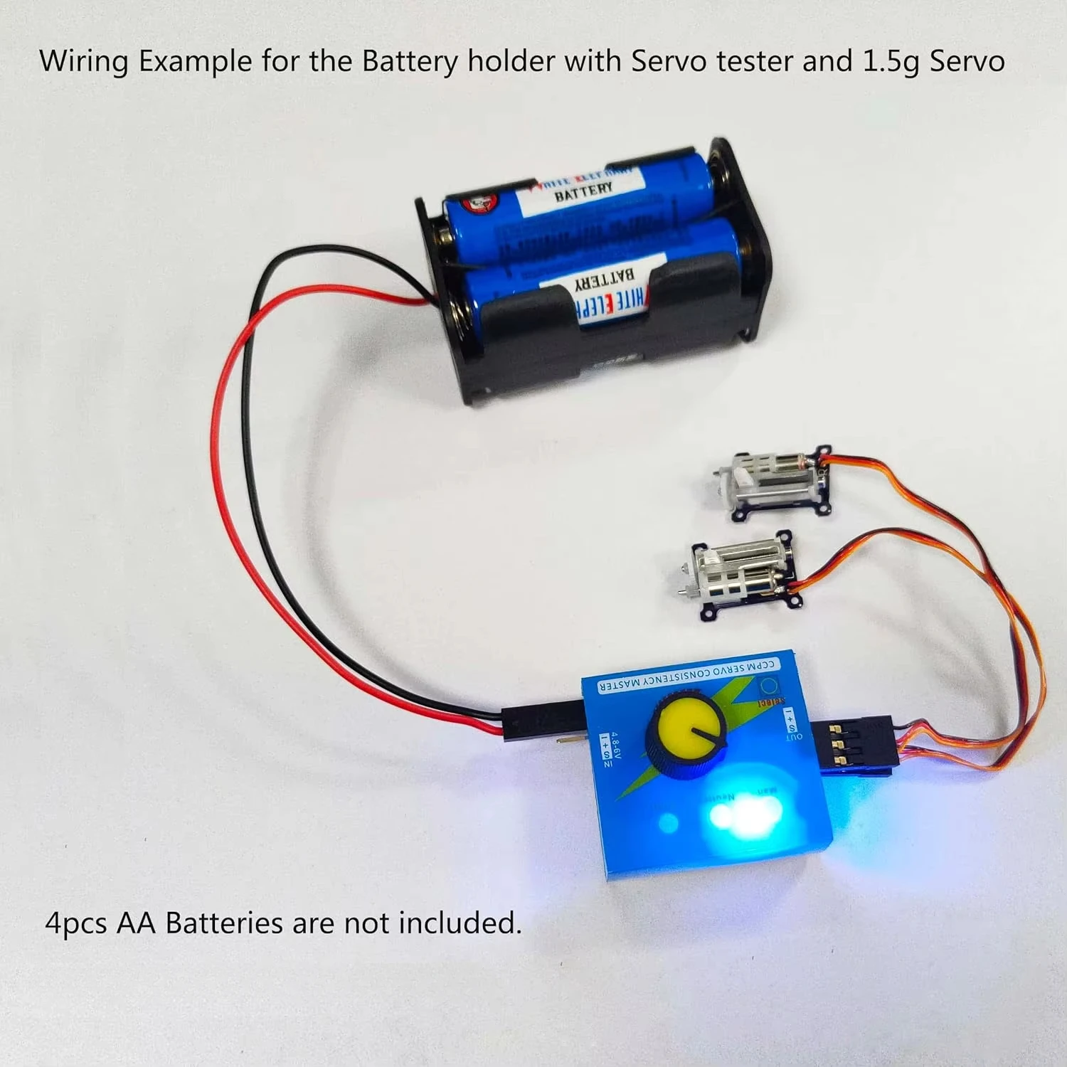 서보 테스터 3CH 디지털 ESC 속도 컨트롤러 체커  - Battery Case Storage 리뷰 및 가격