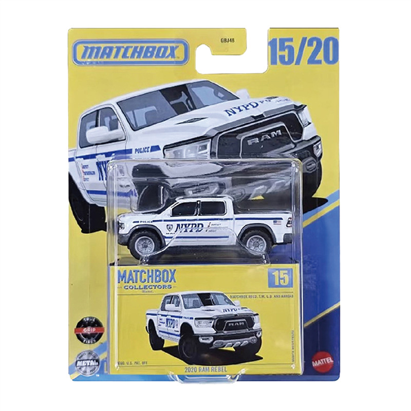 오리지널 매트엘 매치박스 1/64 NYPD 2020 램 - Battery Case Storage 리뷰 및 가격