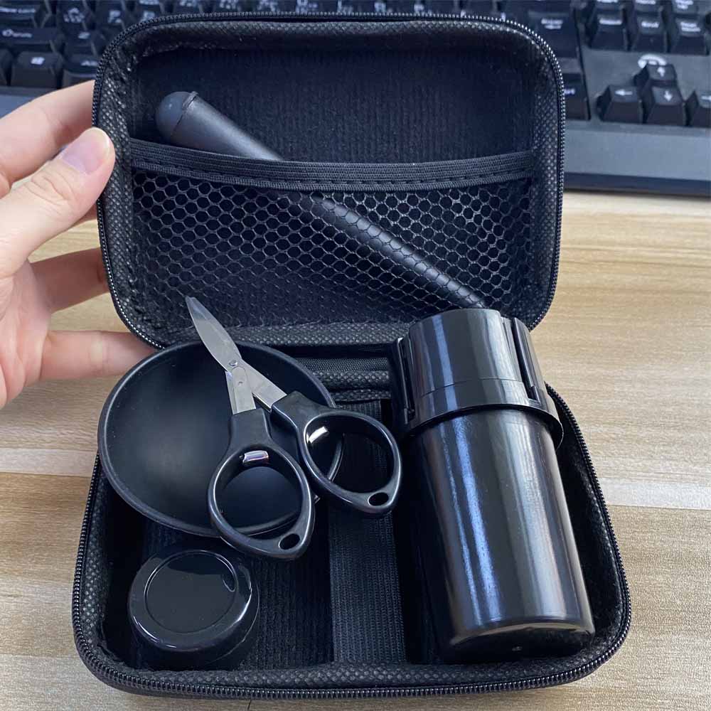1 세트 블랙 그라인더 크러셔 67mm 실리콘 그릇 실 - Vape Accessory 리뷰 및 가격