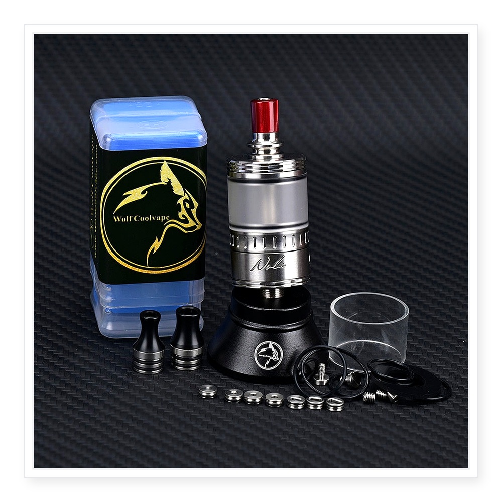 울프쿨베이프 NOLA RTA 3.2ml 재조립 가능한  - Vaping Air 리뷰 및 가격