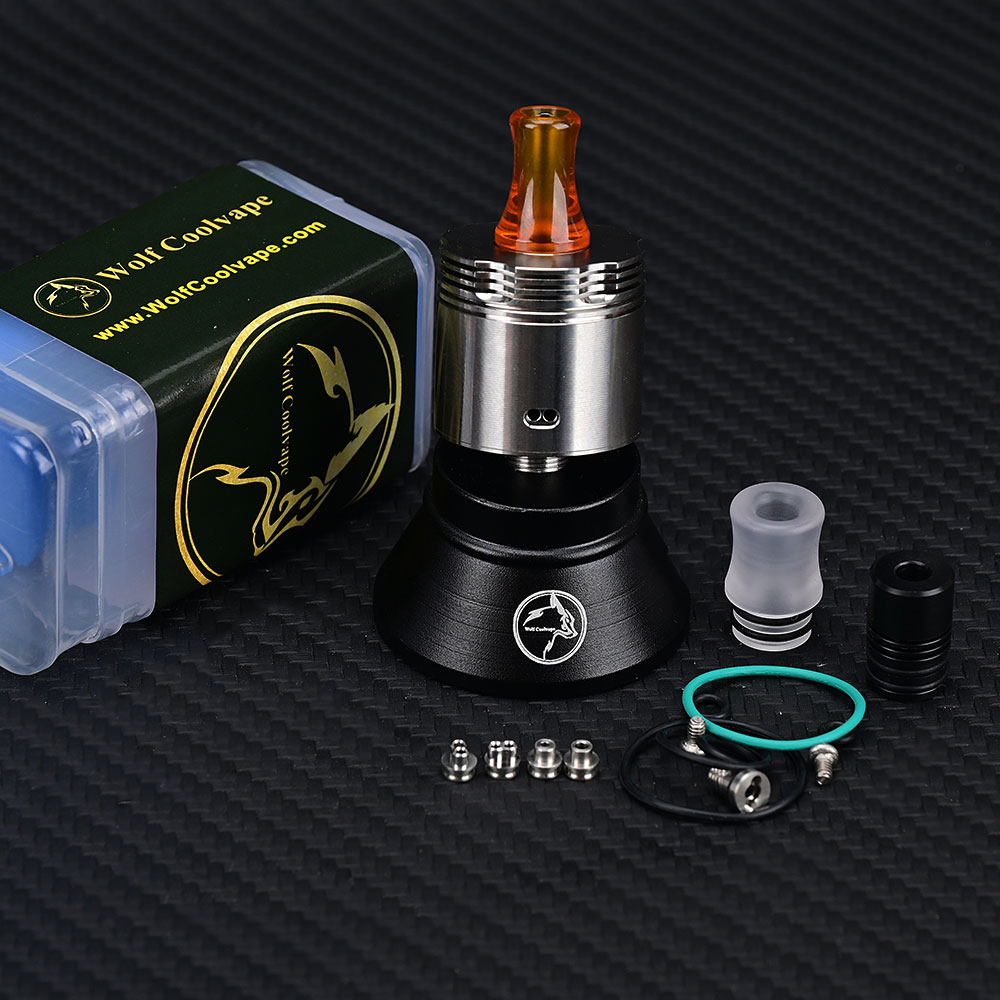 울프쿨베이프 415 카제 RDL / MTL RDA 재구 - Vaping Air 리뷰 및 가격